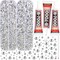 Clear Glue with 11000Pcs Silver Clear Rhinestones for Crafts Clothing Clothes Fabric Crafting, Flatback Gems Rinestones Kit for Shoes Tumblers, Flat Back Crystals Diamonds